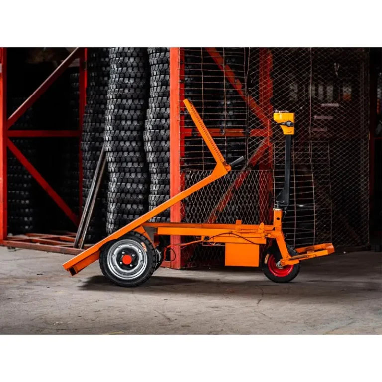 NQTF-ST009 Electric Three Wheel Flatbed Truck Stand on 4