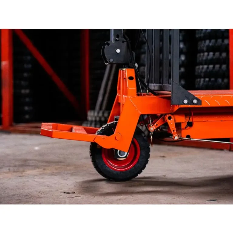 NQTF-ST009 Electric Three Wheel Flatbed Truck Stand on 5