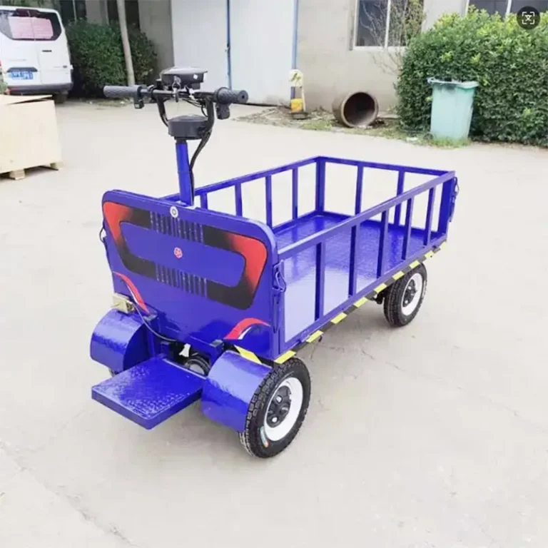 NQTF-ST031 Electric Track Flatbed Cart 2