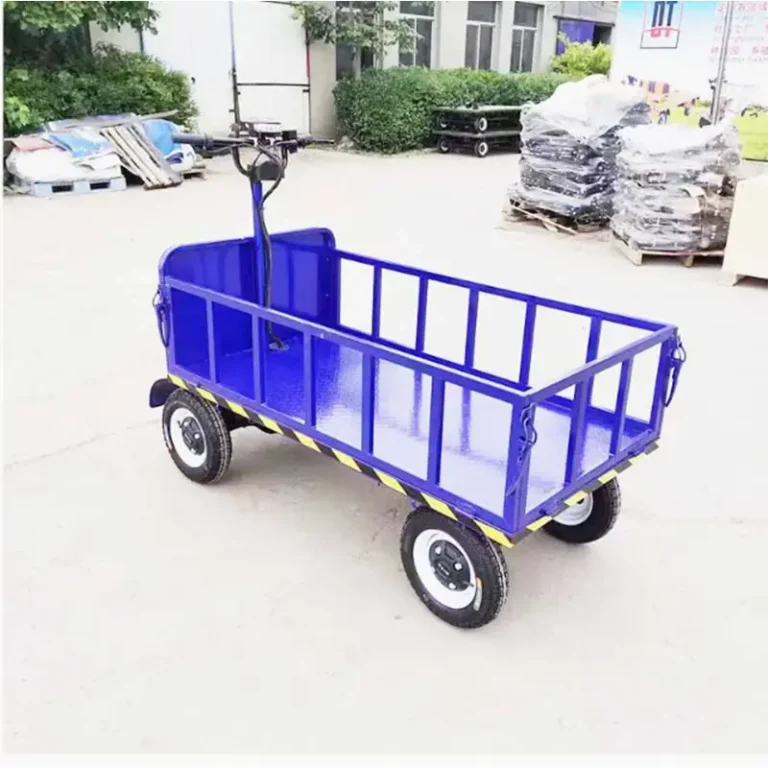 NQTF-ST031 Electric Track Flatbed Cart 4