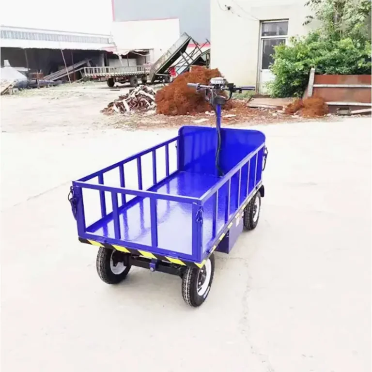 NQTF-ST031 Electric Track Flatbed Cart 5