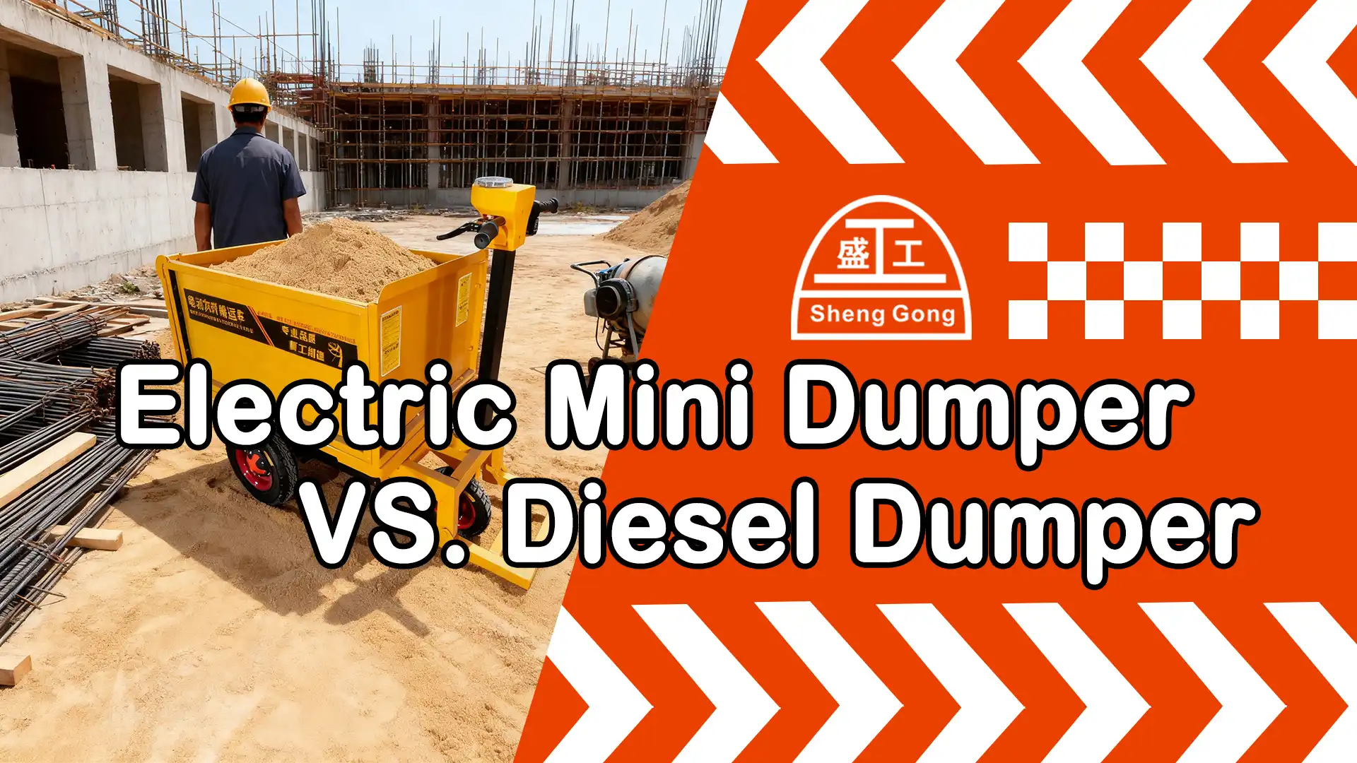 Electric Mini Dumper vs