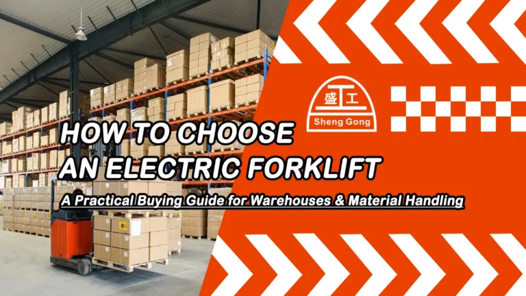 How to Choose an Electric Forklift for Warehouse and Material Handling