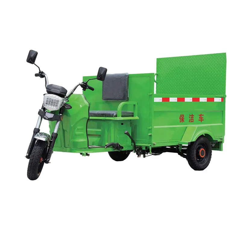 Four-Bucket Flatbed Electric Sanitation Vehicle (Standard)