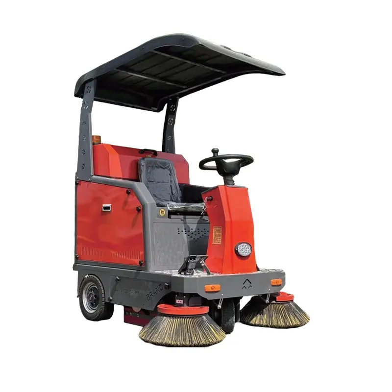 Three-Brush 14A Ride-On Floor Sweeper